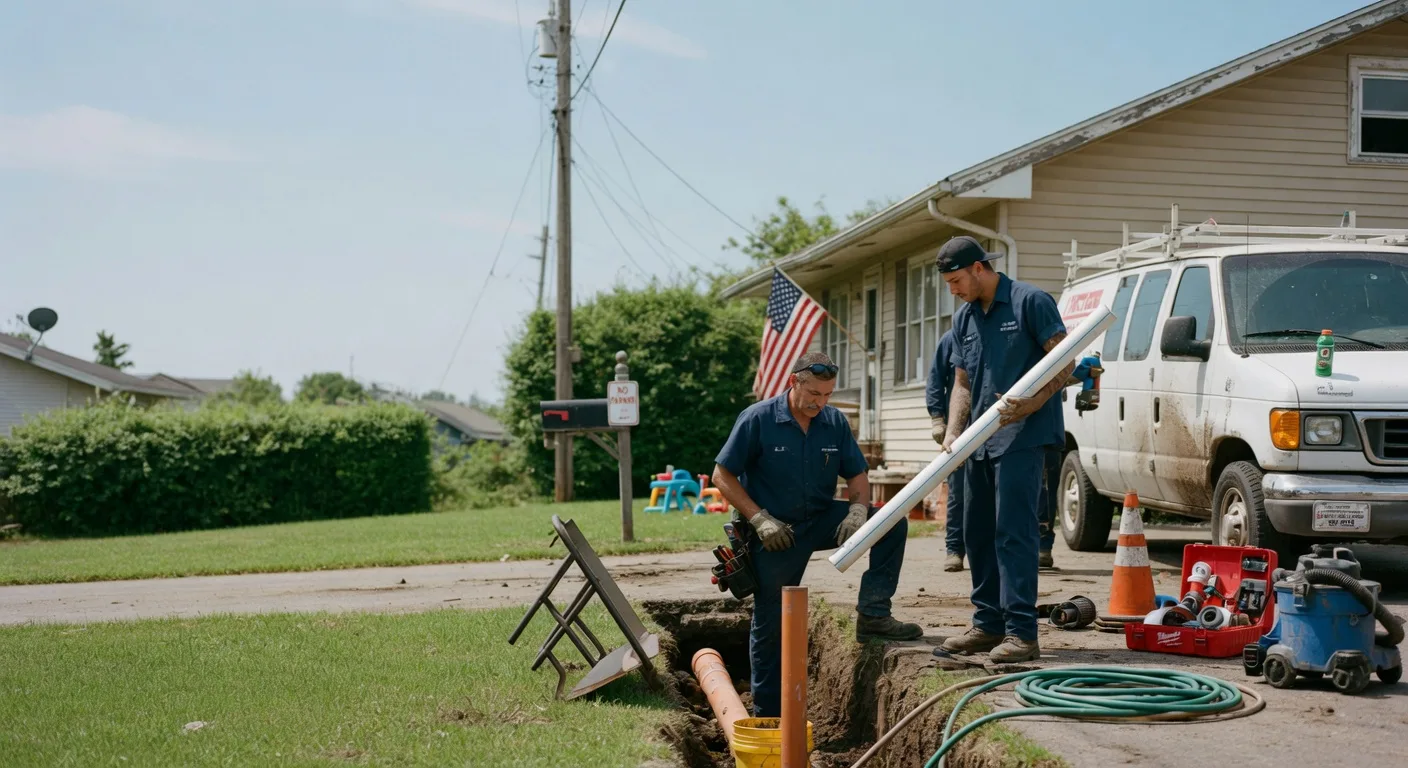 Sewer Line Inspection in Fort Polk, LA